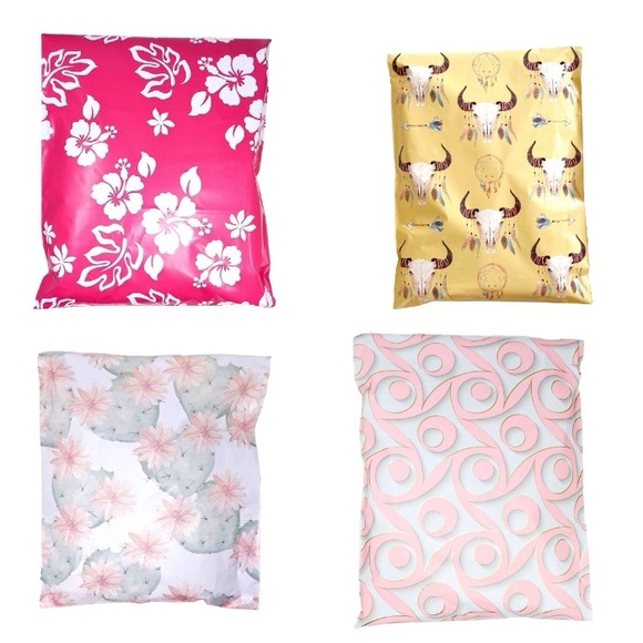 Mystery Mix 2 Sizes of Poly Mailers ~Bundle of 50 - Picture 11 of 15